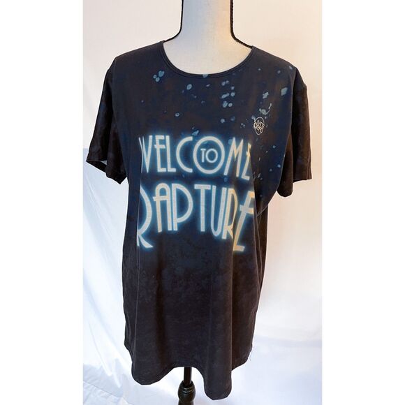 Living Dead Clothing Bioshock Welcome to Rapture T Shirt - Picture 14 of 14